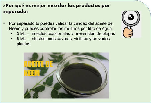 1 Lt Jabón Potásico+1 Aceite De Neem Puro+1 Tierra Diatomeas