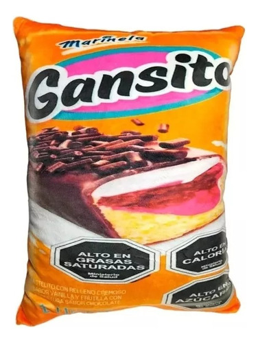 Cojín Pastelito Gansito Decorativo