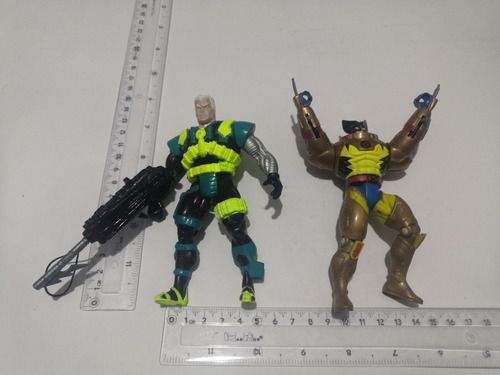 Space Wolverine Toy Biz 1994 & Cable Xmen Loose Usado