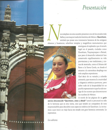 Guía México Desconocido | Querétaro | ¿ Cómo Y Dónde ? (Usado)