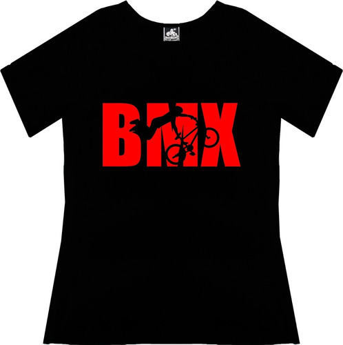 Blusa Bmx Cicla Bici Dama Rock Metal Tv Camiseta Urbanoz