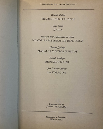 Gran Colección De La Literatura Universal Latinoamericana I (Reacondicionado)