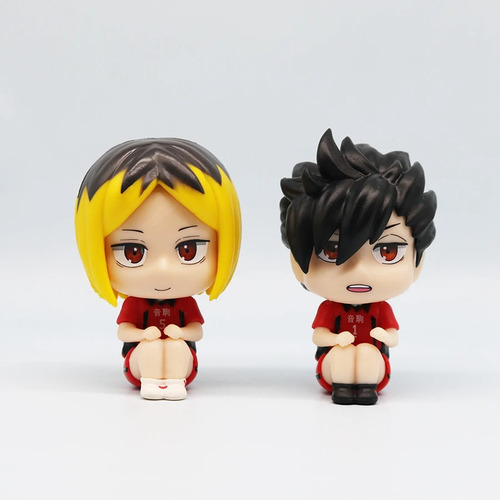 ¡¡2 Piezas De Haikyuu!! Figura De Acción De Pvc Look Up Kozu