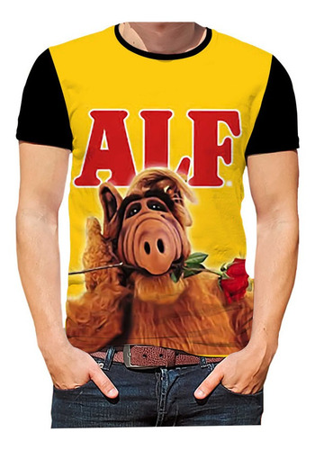 Camisa Camiseta Alf O Eteimoso Seriado Nostalgia Anos 80 H3