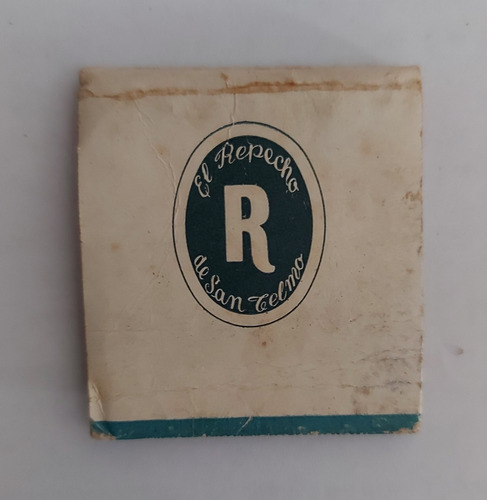 Antigua Caja De Fósforos El Repecho De San Telmo. Sin Uso. (Usado)