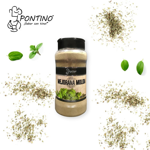 Pontino Mejorana Molida 150 Gramos 2 Piezas