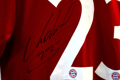 Camiseta Firmada Arturo Vidal - Bayern Munich - Talle L