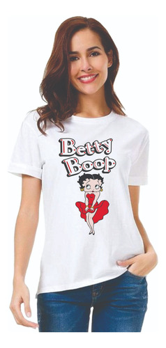 Playera Betty Boop - Marilyn Monroe Pose - Cartoon
