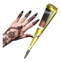 Comprar Henna India Golecha Negro Original Para Tatuajes Temporales