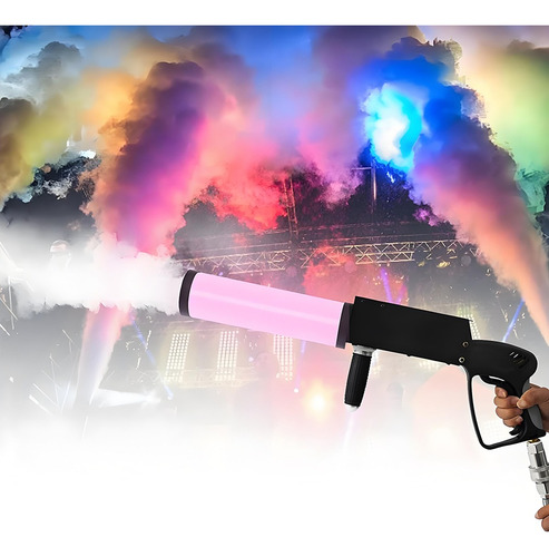 Butoy Máquina De Niebla De Chorro Co2 De Pistola Rgb Luz Led