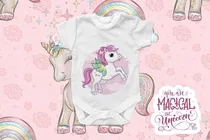 Comprar Plantillas Diseños Bodys Unicornios Sublimación + Mockups M5