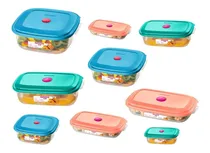 Comprar Set X9 Contenedores Herméticos Recipientes San Remo Vac 
