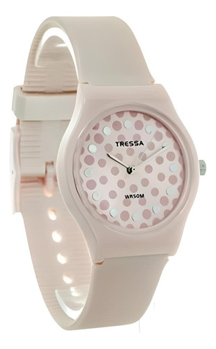 Reloj Tressa Caucho Analogo Dama Funny-75 Agente Oficial