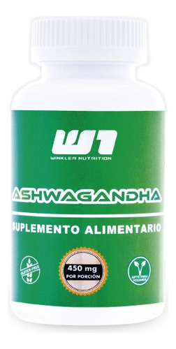 Suplemento Ginseng  Ashwagandha 60 Caps Winkler