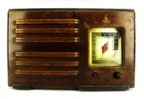 Comprar Radio Antiguo Emerson 1940 Bulbos Madera Reparar Decoración