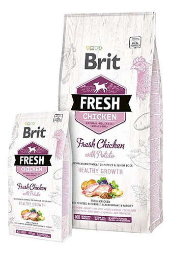 Brit Fresh Chicken With Potato Puppy 2,5kg