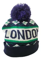 Comprar Gorro Tejido Con Pompón Con Diseño Para Niños