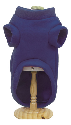 Roupa De Frio Agasalho Para Cachorro De Grande Porte Soft Marinho Tamanho G2 Avuk Pet