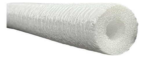 5 Un Tubo Isolante Esponjoso Blindado Branco 5/8 Cobre Ar Co