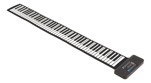 Piano Enrollable De 88 Teclas, Plegable, Portátil, Enchufar