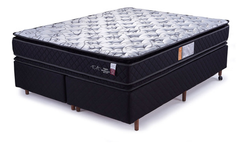 Sommier King Espuma Ortopedica Alta Densidad Base Doble