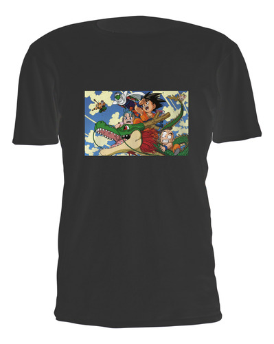 Dragon Ball Retro Todos Juntos Remera Friki Tu Eres