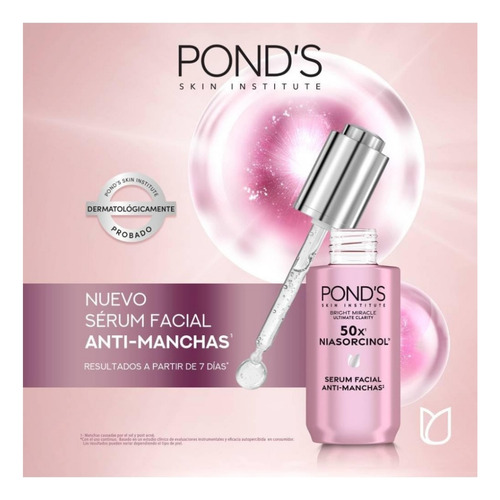 Sérum Facial 50x Bright Miracle Con Niasorcinol, 30ml Pond's