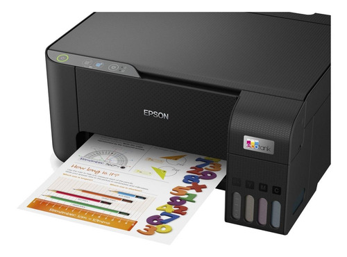 Impresora a color multifunción Epson EcoTank L3210 negra 110V | Envío gratis