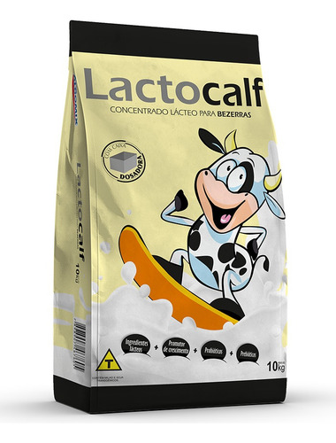Lactocalf - Leite Em Pó Concentrado Bezerras -sucedâneo 10kg