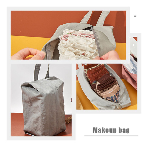 Práctica Bolsa De Maquillaje Multifunción, Bolsa De Viaje Po