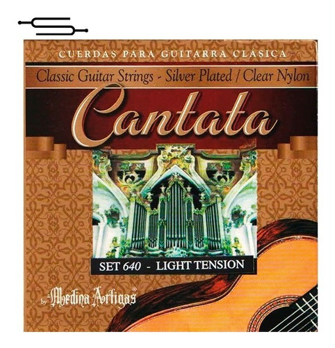 Encordado Guitarra Criolla Cantata Tension Baja - Concierto