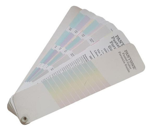 Pantone Pastel Color Formula Guide 127 Cores Coated Uncoated