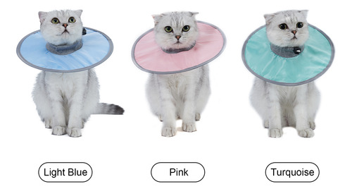 Collar Ajustable En Forma De Cono De Gato Para Recuperar El