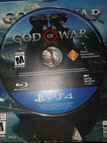 God Of War 2018 Para Ps4.