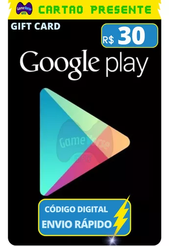 Comprar Gift Card Google Play R$ 30 - Trivia PW