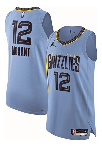 Camiseta Nba Memphis Grizzlies Ja Morant Edición Jordan 