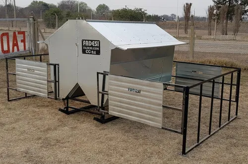 Comedero Autoconsumo Feedlot Creep Feeding Vacuno 3 Ton