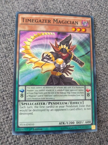 Timegazer Magician Super Rare Yugioh