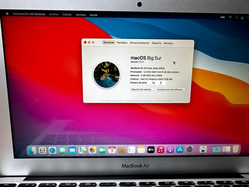 Imagen 5 de 7 de Excelente Mac Book Air ::::::: Producto Usado!!!