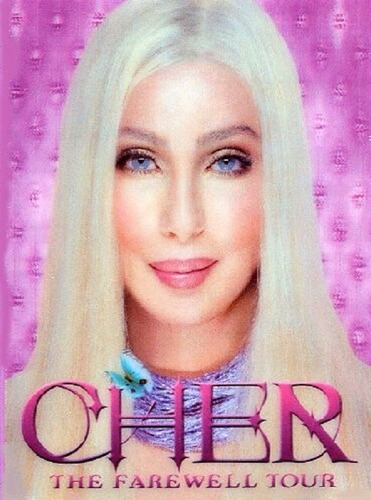 Cher The Fare Well Tour Concierto Tapa Lenticular  Dvd 