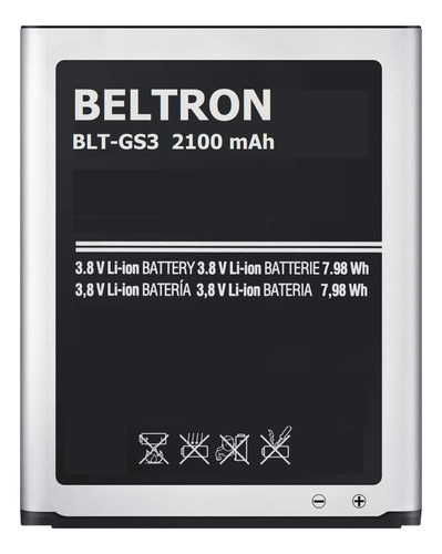 Reemplazo Bateria Para Samsung Galaxy Siii Beltron