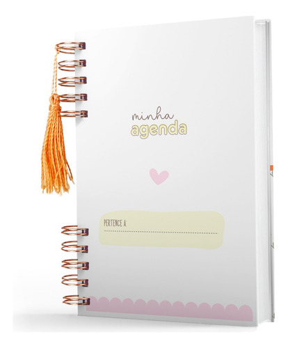 Agenda Permanente Good Vibes - Organize Sua Rotina C/ Estilo