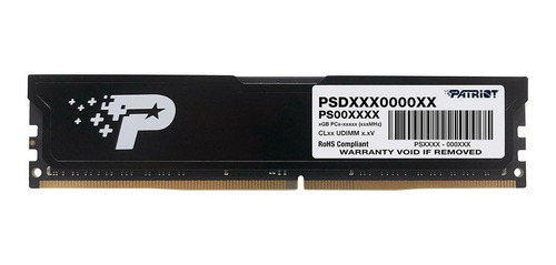 Memória Patriot Signature 8gb (1x8gb) 2400mhz Ddr4