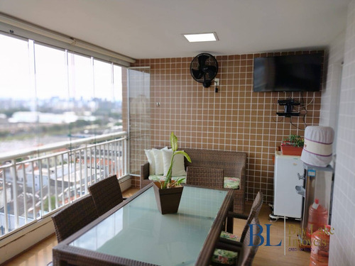 Imagem 4 de 15 de Timing Mooca 119m 3 Dorms - Sacada Gourmet!! Permuta!! - Ap00961a