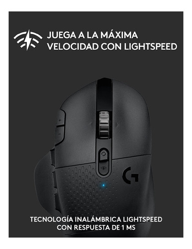 Imagen 5 de 6 de Mouse Inalámbrico Logitech G604 Lightspeed Gaming 25600dpi