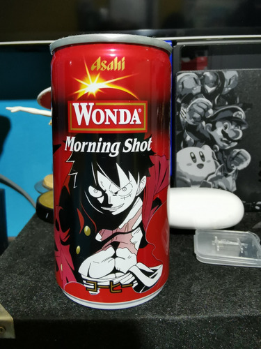 Asahi Wonda Luffy Lata De Café Importado De Japón 