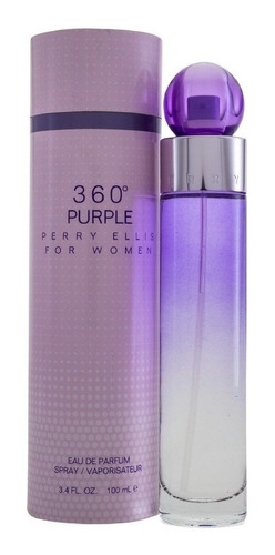 Perfume 360° Purple Para Mujer De Perry Ellis Edp 100ml