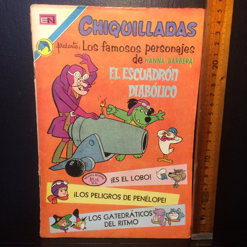 Pierre-nodoyuna Y Patán El Escuadron Diabólico Comic (Usado)