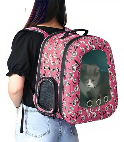 Maleta Morral De Viaje Plegable Para Gato O Perro