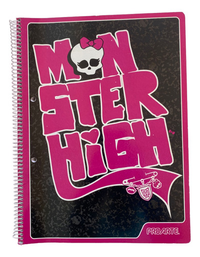 Cuaderno Universitario Rayado Monster High